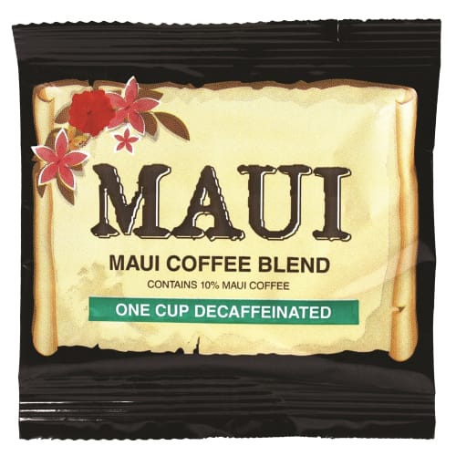 Bolsita de Café Maui Blend para 1 Tazas, Descafeinado